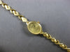 ESTATE 14KT WHITE YELLOW AND ROSE GOLD 3D GENEVE OCTAGON LADY'S WATCH