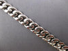 ESTATE 2.46CT DIAMOND 14KT WHITE GOLD 3D SOLID CUBAR BAR LOVE BRACELET