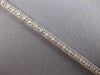 .80CT DIAMOND 14KT WHITE GOLD FILIGREE PAST PRESENT FUTURE FUN TENNIS BRACELET