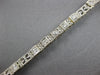 ANTIQUE .52CT OLD MINE DIAMOND 14KT PLATINUM ART DECO FILIGREE 7 STONE BRACELET