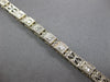ANTIQUE .52CT OLD MINE DIAMOND 14KT PLATINUM ART DECO FILIGREE 7 STONE BRACELET