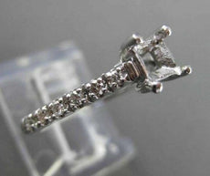 ESTATE .20CT DIAMOND 14KT WHITE GOLD LUCIDA SEMI MOUNT ENGAGEMENT RING #12082
