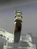 ESTATE .65CT DIAMOND 14KT WHITE GOLD 5 STONE 4mm CHANNEL ANNIVERSARY RING #3444