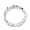 WIDE 1.31CT DIAMOND 18K WHITE GOLD BAGUETTE MULTI OVAL ETERNITY ANNIVERSARY RING