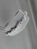 ANTIQUE 14KT WIDE 1.04CTW DIAMOND FILIGREE SQUARE & ROUND BRACELET