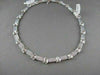 ANTIQUE WIDE 2.0CTW 14KT WHITE FLAT DIAMOND NECKLACE