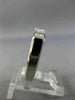 ESTATE .65CT DIAMOND 14KT WHITE GOLD 3D 5 STONE WEDDING ANNIVERSARY RING #1210