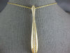 ESTATE EXTRA LARGE .86CT DIAMOND 18KT YELLOW GOLD 3D BOWLING PIN FUN PENDANT