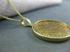 France 20 francs 1913 14K & 22K GOLD COIN WITH FRAME AND CHAIN BEAUTIFUL! #22303