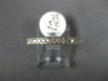 .26CT DIAMOND 14K WHITE GOLD ROUND 2.5MM FILIGREE SEMI ETERNITY ANNIVERSARY RING