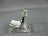 ESTATE .23CT ROUND CUT DIAMOND 14KT WHITE GOLD 3D CLASSIC INFINITY LOVE RING