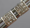 SMALL .25CT DIAMOND 14KT WHITE GOLD PRINCESS INVISIBLE SQUARE FUN STUD EARRINGS