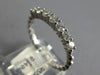 .57CT DIAMOND 14KT WHITE GOLD 3D 7 STONE SHARED PRONG WEDDING ANNIVERSARY RING