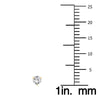 .25CT DIAMOND 14KT YELLOW GOLD 3D CLASSIC ROUND 3 PRONG MARTINI STUD EARRINGS