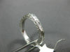 ANTIQUE 18KT WHITE GOLD CLASSIC FILIGREE MILGRAIN WEDDING ANNIVERSARY RING #1053