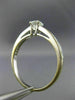LARGE 1.25CT ROUND & BAGUETTE DIAMOND 18KT WHITE GOLD 3D CLASSIC ENGAGEMENT RING
