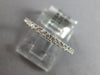 .33CT DIAMOND 18K WHITE GOLD 3D ROUND 2mm SEMI ETERNITY WEDDING ANNIVERSARY RING