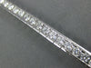 LARGE 5.79CT DIAMOND 18KT WHITE GOLD 3D CLASSIC SQUARE CHANNEL TENNIS BRACELET