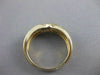 ESTATE 7 DIAMOND 14K YELLOW GOLD MENS CHANNEL TWIST WEDDING RING 7MM 10.0 #17426
