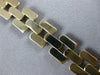 ESTATE EXTRA LONG AAA ONYX 14KT YELLOW GOLD 3D PANTHER TOGGLE BRACELET #27166