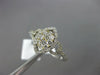 ESTATE .53CT DIAMOND 14KT TWO TONE GOLD 3D CLUSTER MARQUISE SHAPE LOVE KNOT RING
