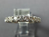 1.19CT DIAMOND 18KT WHITE GOLD 3D ROUND SEMI ETERNITY FILIGREE ANNIVERSARY RING