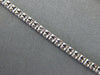 ESTATE 1.19CT DIAMOND 14KT WHITE GOLD 3D ROUND 2.5mm ADJUSTABLE TENNIS BRACELET