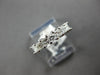 .69CT DIAMOND 14KT WHITE GOLD PRINCESS INVISIBLE PRONG WEDDING ANNIVERSARY RING