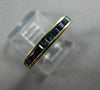 ESTATE .60CT AAA ASSCHER CUT SAPPHIRE 14KT YELLOW GOLD WEDDING RING BAND #20288