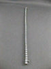 ANTIQUE 3.40CT DIAMOND 14K WHITE GOLD MODERN RECTANGLE BRACELET 7" F/G VVS #1495