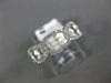 .21CT DIAMOND 18KT WHITE GOLD 3D MULTI OVAL LINK SEMI ETERNITY ANNIVERSARY RING