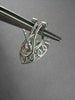 ESTATE 16.85CT DIAMOND & GREEN AMETHYST 18KW GOLD MARQUISE FLOWER CLIP EARRINGS
