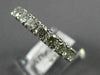 ESTATE 3.30CT DIAMOND PLATINUM CLASSIC ETERNITY WEDDING ANNIVERSARY RING #22139