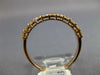 .44CT DIAMOND 18K ROSE GOLD ROUND 2mm SEMI ETERNITY SHARE PRONG ANNIVERSARY RING