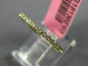 ESTATE .43CT DIAMOND 18KT YELLOW GOLD CLASSIC ETERNITY WEDDING ANNIVERSARY RING