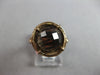 ESTATE 5.0CT AAA SMOKY TOPAZ 14KT ROSE GOLD 3D SOLITAIRE FILIGREE FUN RING