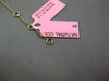 ESTATE .12CT FANCY YELLOW DIAMOND 18KT YELLOW GOLD 3D DOG BONE FUN BRACELET