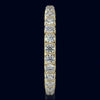 1.36CT DIAMOND 14KT YELLOW GOLD 3D CLASSIC SHARED PRONG WEDDING ANIIVERSARY RING