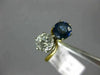 ANTIQUE 3.28CT DIAMOND & AAA SAPPHIRE 18K YELLOW GOLD LOVE KNOT ANNIVERSARY RING