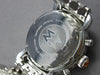 LARGE 2.0CT DIAMOND STAINLESS STEEL CSX MICHELE CHRONOGRAPH WOMENS WATCH #27813