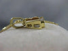 ESTATE .70CTW DIAMOND 14KT YELLOW GOLD TRIANGLE PENDANT F/G VS + CHAIN #18981