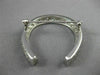 ANTIQUE LARGE 1.67CT DIAMOND PLATINUM 3D PAVE LUCKY HORSESHOE PIN BROOCH #21886