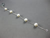 ESTATE AAA SOUTH SEA PEARL 14KT WHITE GOLD 3D CLASSIC 7MM FUN LOVE BRACELET