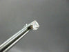 ESTATE .70CT DIAMOND 14KT WHITE GOLD SOLITAIRE SCREW BACK EARRINGS 5mm #22059
