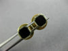 ANTIQUE LARGE MORTIMER RICKS AAA ONYX PLATINUM OCTAGON SHIRT STUD CUFFLINK SET
