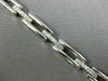 ANTIQUE 1.50CT DIAMOND 14K WHITE GOLD 3D CLASSIC PAVE BOX LINK BRACELET #18512