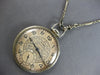 ANTIQUE LARGE ART DECO 14KT YELLOW GOLD ILLINOIS POCKET WATCH WITH CHAIN #27742