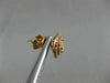 ESTATE 1.4CT PINK & FANCY YELLOW DIAMOND 18K ROSE GOLD DOUBLE HALO STUD EARRINGS