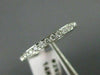 ESTATE .70CT DIAMOND 14KT WHITE GOLD ETERNITY WEDDING ANNIVERSARY RING E/F 25290