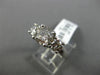 ESTATE 2.58CT DIAMOND 14K WHITE GOLD 3 STONE PAST PRESENT FUTURE ENGAGEMENT RING